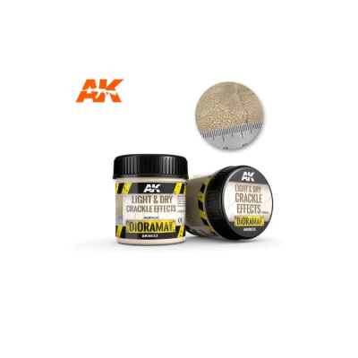 Light & Dry Crackle Effects 100ml - AK8033 - AK Interactive