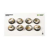 Winter Bases - Round 28mm (x8) - Gamers Grass