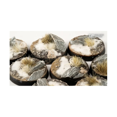 Winter Bases - Round 28mm (x8) - Gamers Grass
