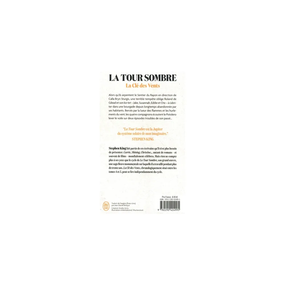 La Tour Sombre T08 - La Clé des Vents