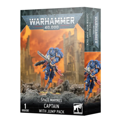 Capitaine Space Marine avec Réacteur Dorsal - Warhammer 40,000