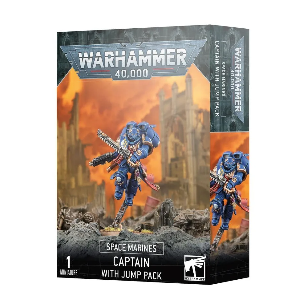 Capitaine Space Marine avec Réacteur Dorsal - Warhammer 40,000