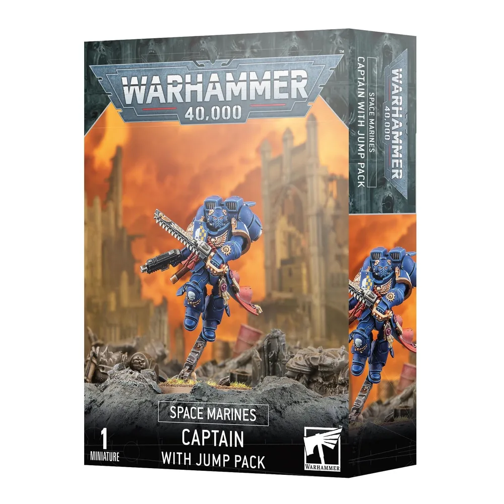 Capitaine Space Marine avec Réacteur Dorsal - Warhammer 40,000