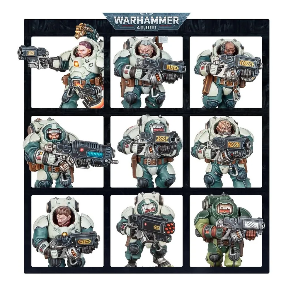 Leagues of Votann : Guerriers Âtrekogs (Warhammer 40K)