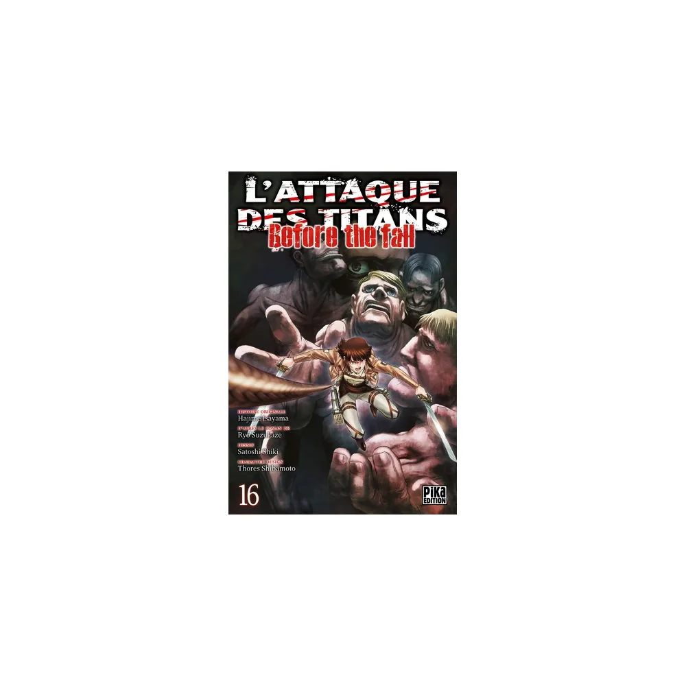 L'Attaque des Titans - Before the Fall T16