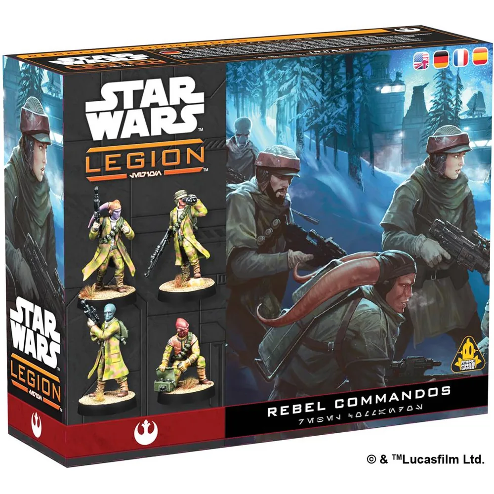 Star Wars Legion - Rebel Commandos (Resculpt)