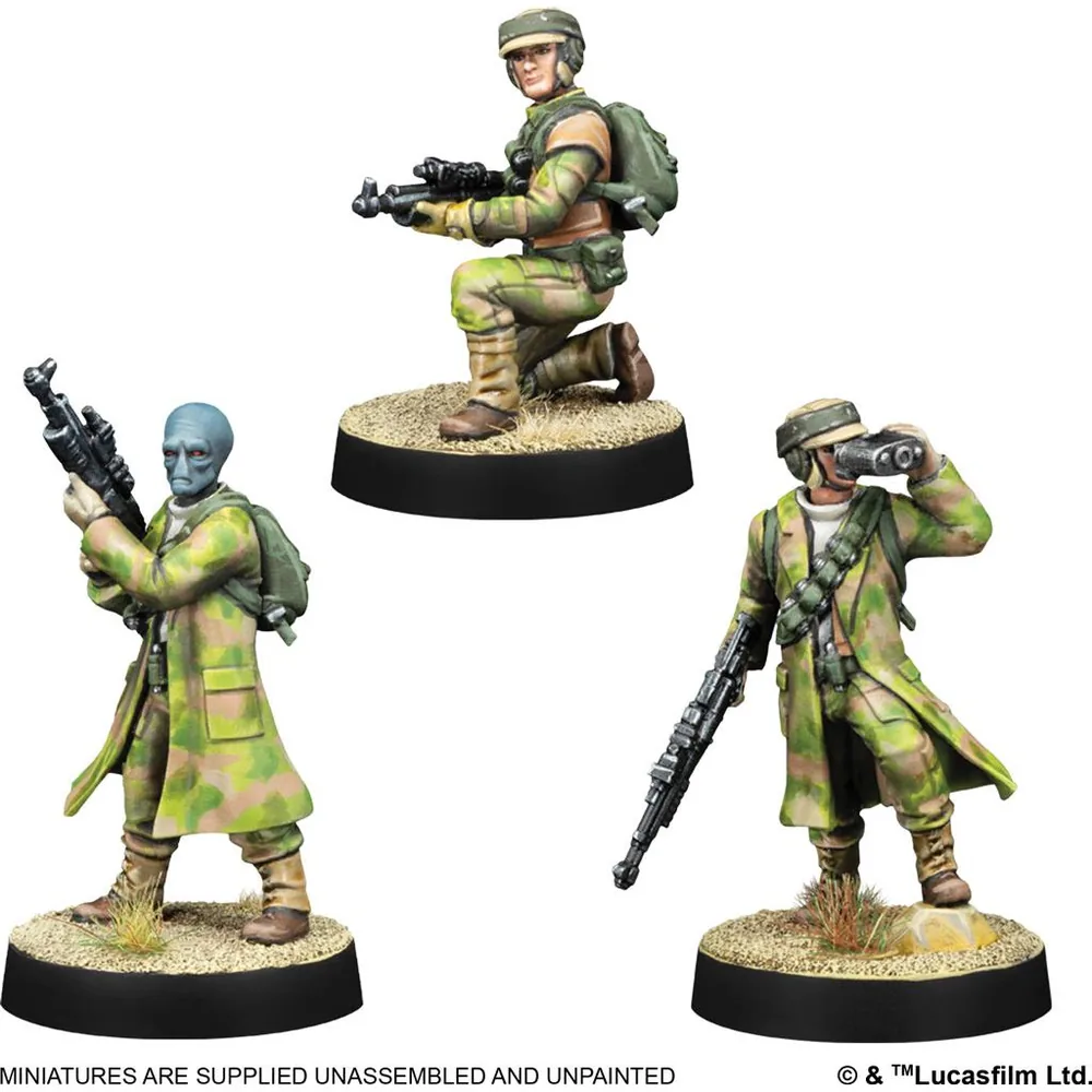 Star Wars Legion - Rebel Commandos (Resculpt)