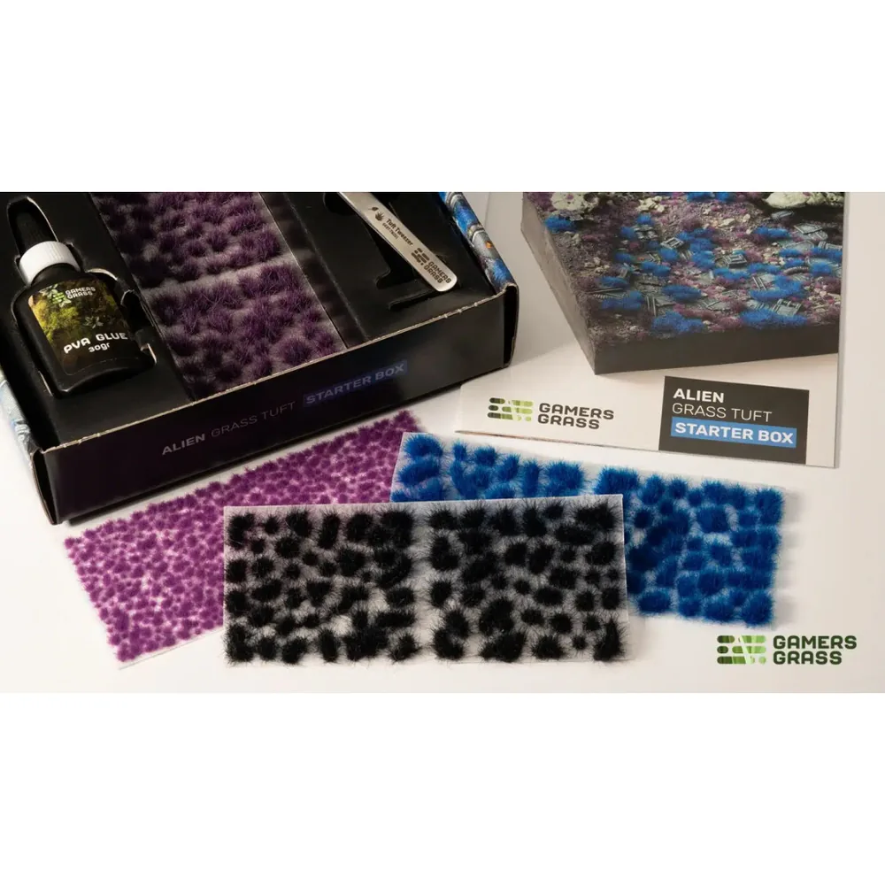 Tuft Starter Box - Alien Grass - GamersGrass
