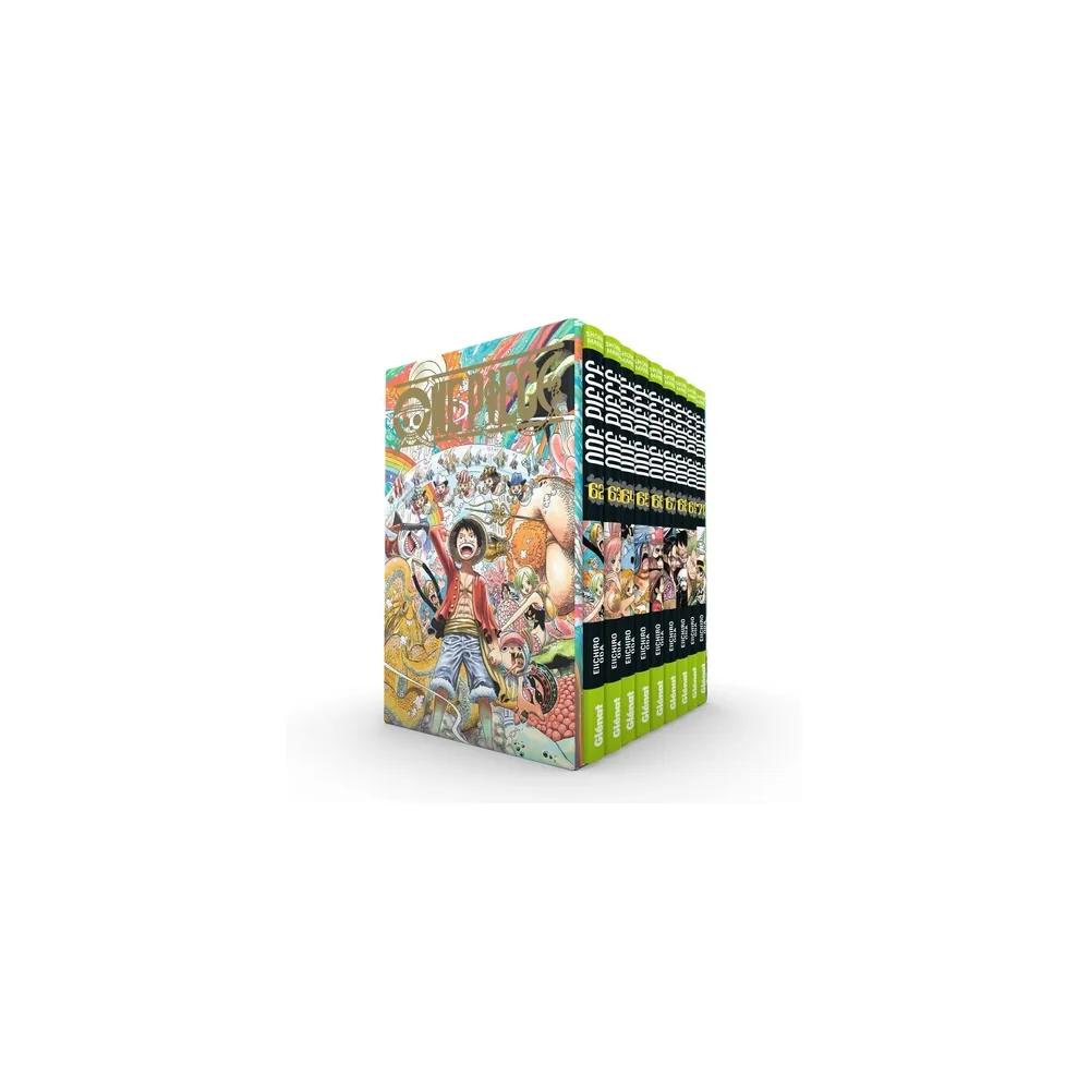 One Piece - Coffret Vide Île des Hommes-Poissons (Tomes 62 à 70)