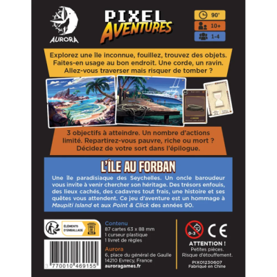 Pixel Aventures : L'Île au Forban