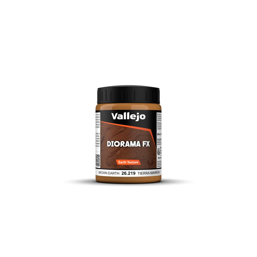 Vallejo Brown Earth - Texture Terre Brune 200ml