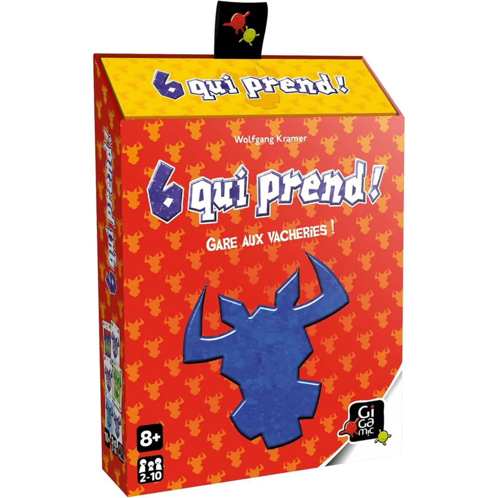 6 Qui Prend ! - Jeu de cartes d'ambiance Gigamic