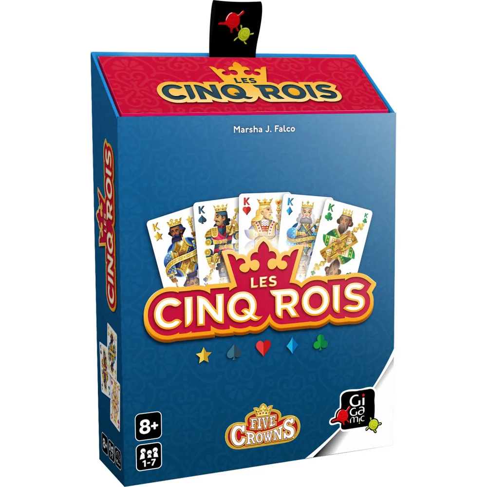 Les Cinq Rois - Jeu de Cartes Gigamic
