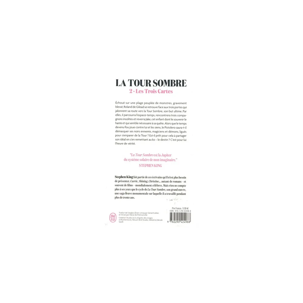 La Tour Sombre - Tome 2 : Les Trois Cartes