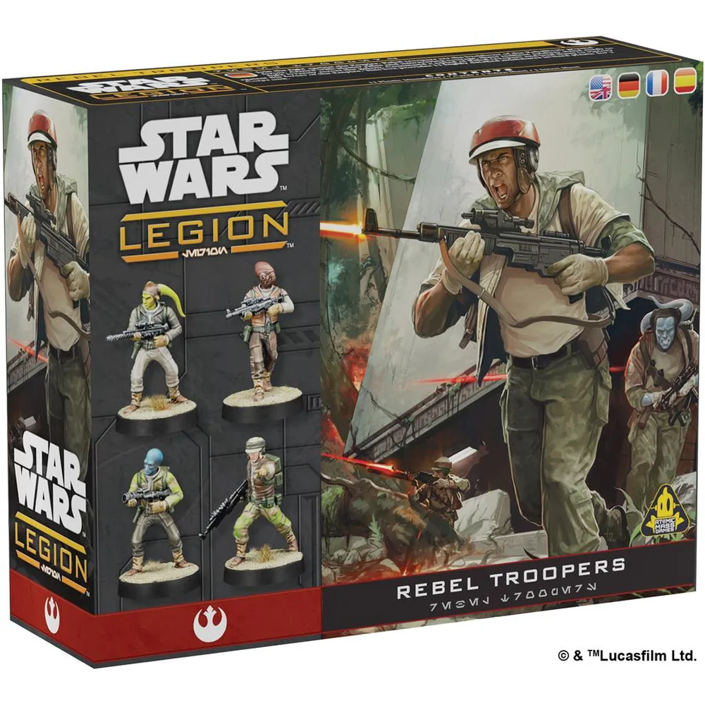 Star Wars Legion - Rebel Troopers (Resculpt)