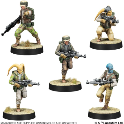 Star Wars Legion - Rebel Troopers (Resculpt)