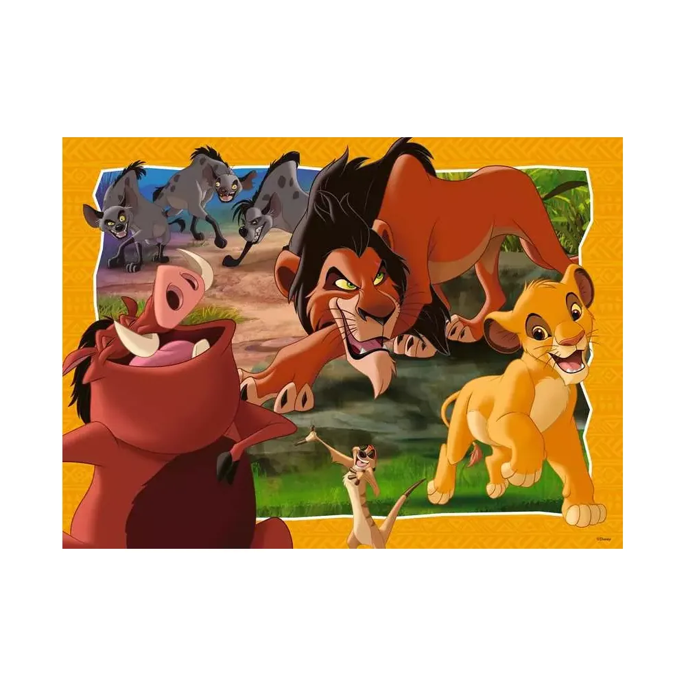 Puzzle Le Roi Lion 200 pièces - Disney