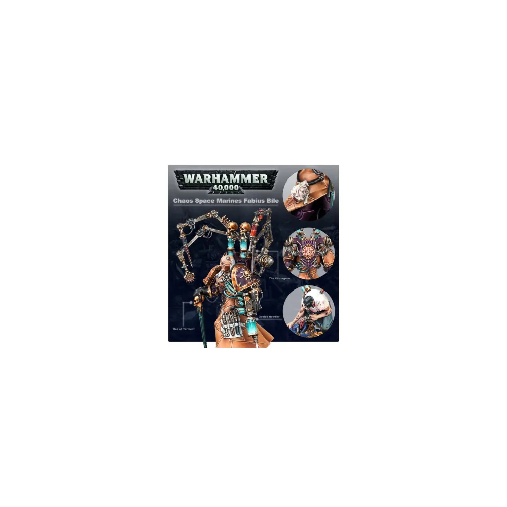 Chaos Space Marines: Fabius Bile