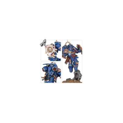 Space Marines: Capitaine avec Réacteur Dorsal et Bouclier Relique