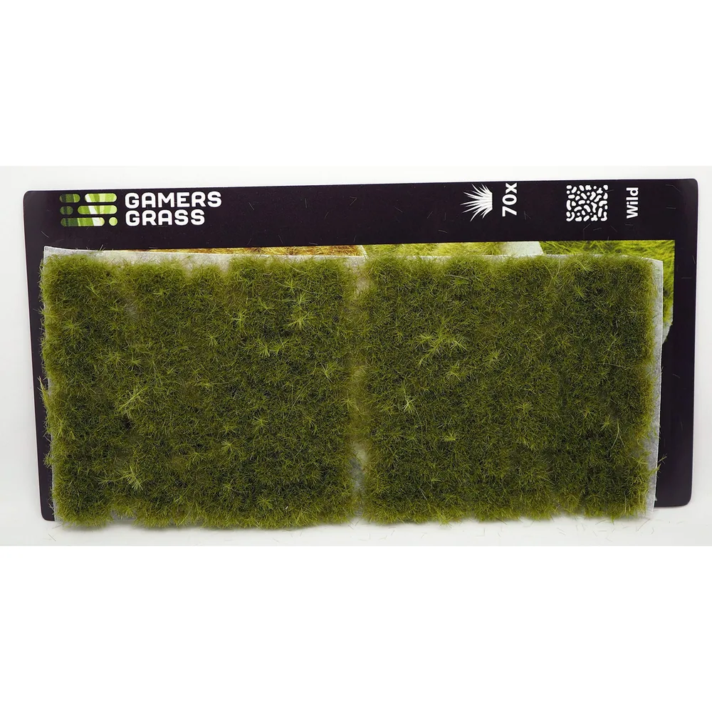 Gamers Grass Dense Green 6mm Wild - Tufts décor