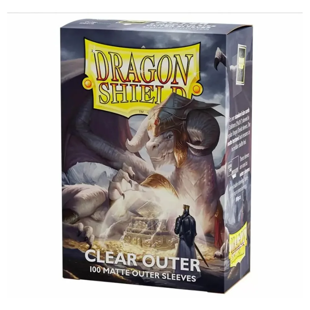 Dragon Shield - Pochettes Externes Standard Clear (100 Sleeves)