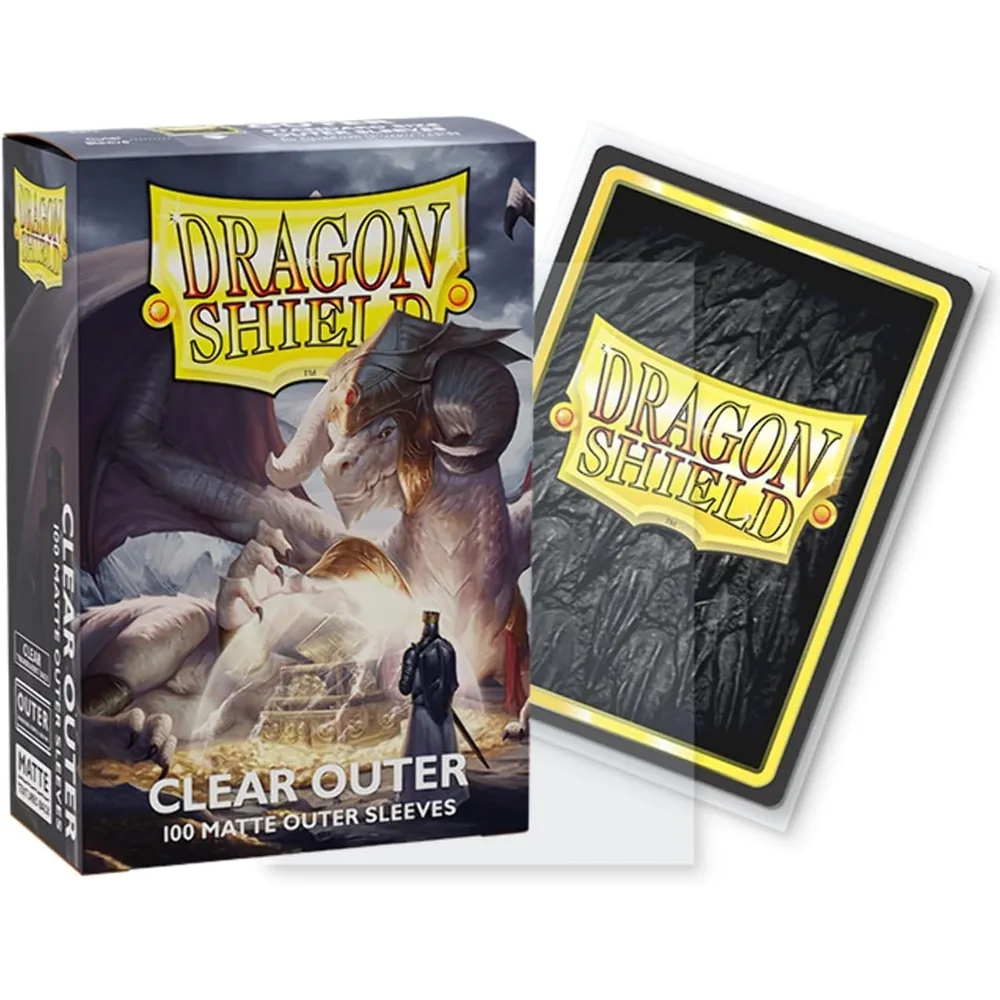 Dragon Shield - Pochettes Externes Standard Clear (100 Sleeves)