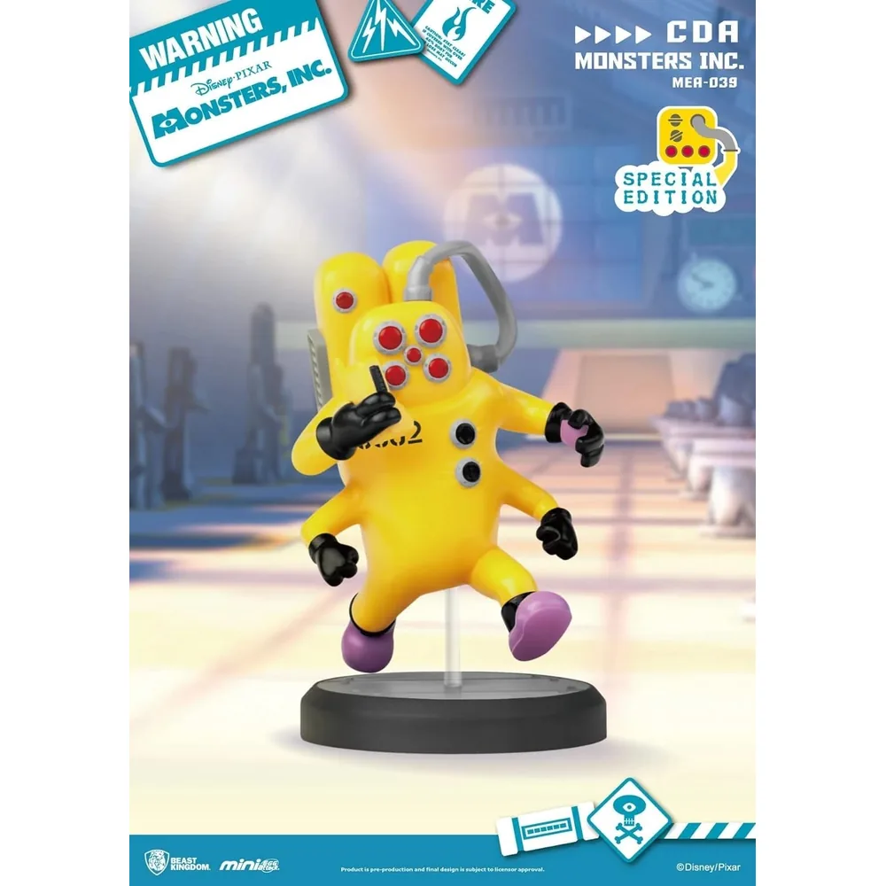 Monstres & Cie - Figurine Mini Egg Attack Agent CDA 8 cm
