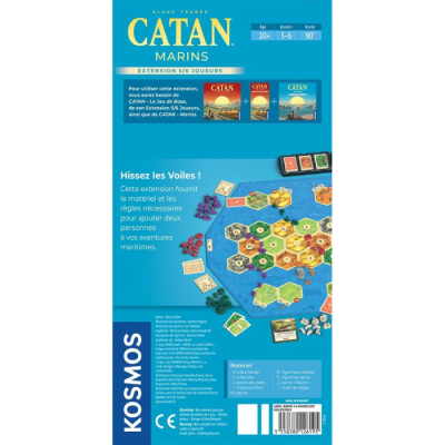 Catan - Extension Marins 5-6 joueurs (Refresh 2025)