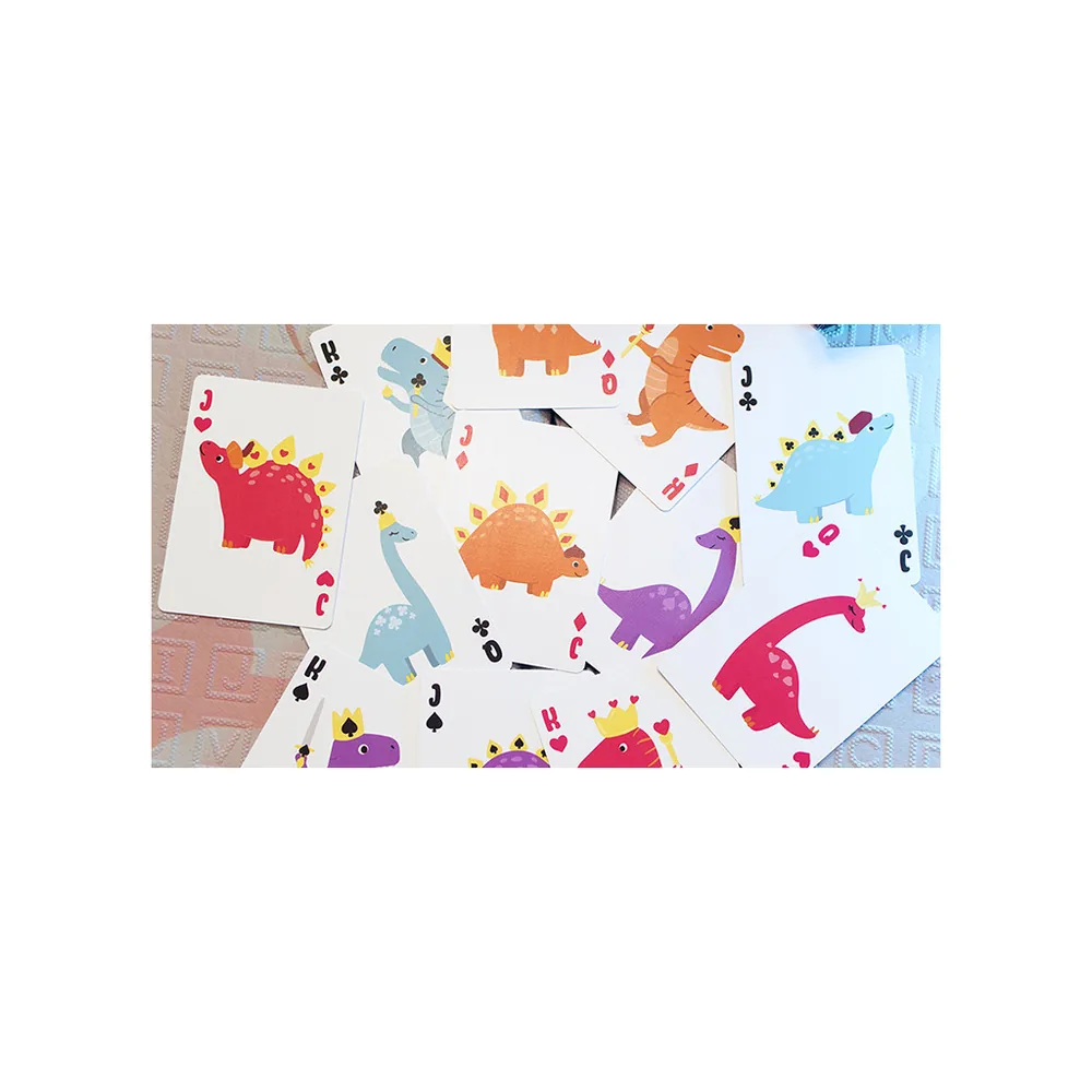 Bicycle Dinosaures - Jeu de 56 cartes personnalisées USPCC