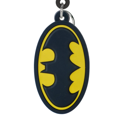 Porte-Clés Batman Logo Soft Touch PVC - DC Comics