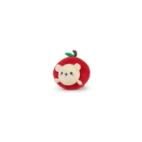 Peluche Kawaii Fruit Pomme avec Ours - 25 cm