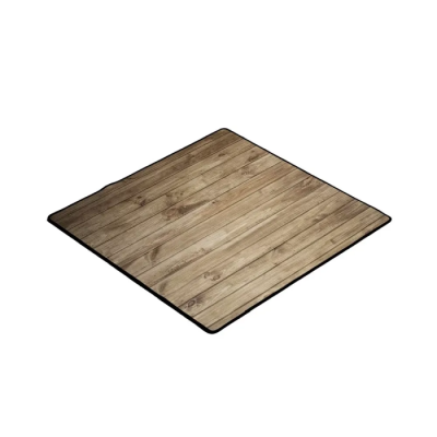 Playmat Wood 93x93 cm - Tapis de jeu Immersion