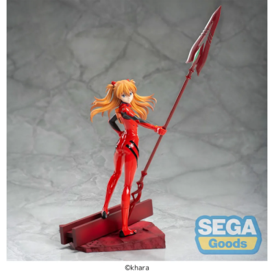 EVANGELION - Asuka X Spear of Cassius - Figurine Luminasta 20cm
