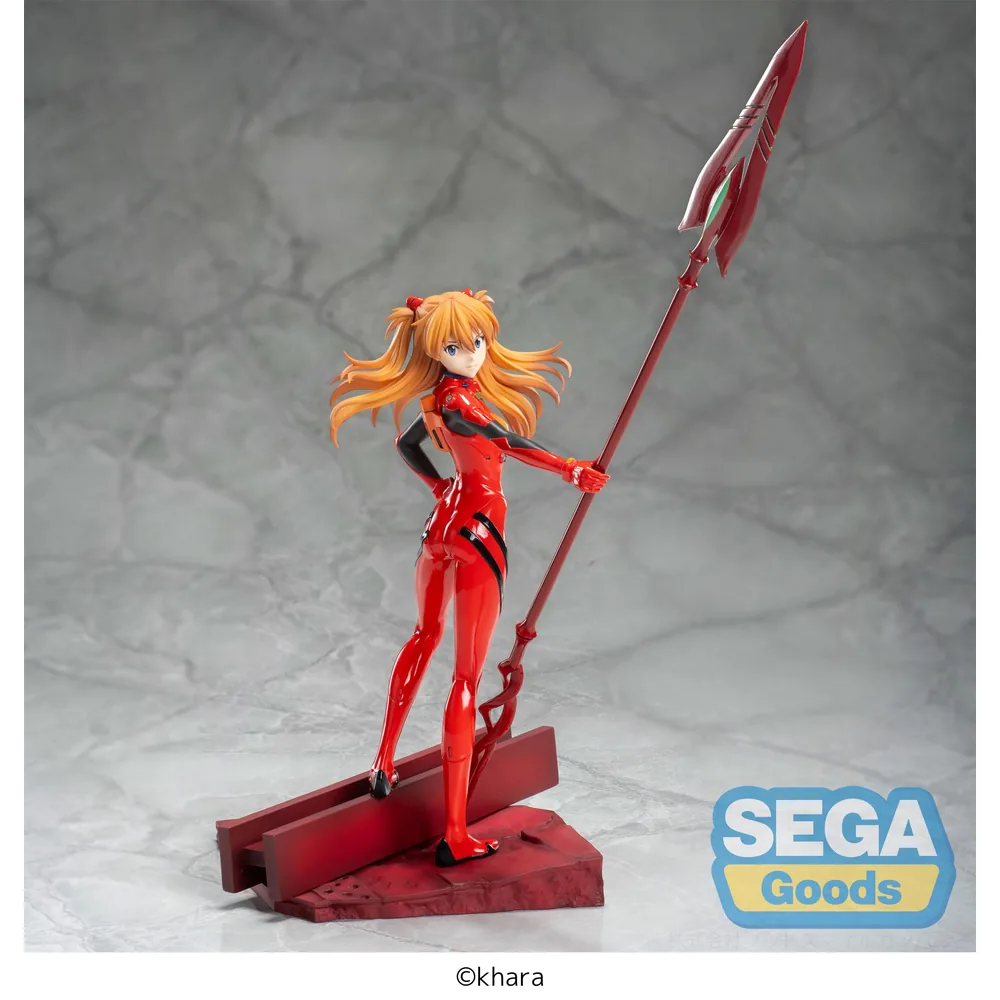 EVANGELION - Asuka X Spear of Cassius - Figurine Luminasta 20cm