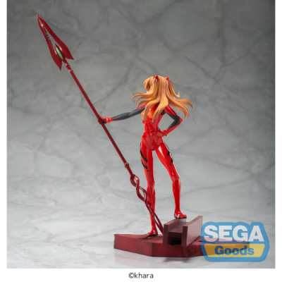 EVANGELION - Asuka X Spear of Cassius - Figurine Luminasta 20cm