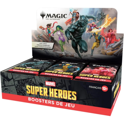 Magic: The Gathering - Marvel Super Heroes - Boîte de 30 Boosters de jeu - VF