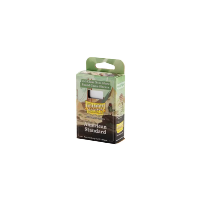 100 Protège-Cartes Dragon Shield Standard Américain 57x89mm