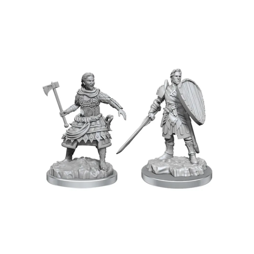 D&D Nolzur's Marvelous Miniatures : Human Fighters
