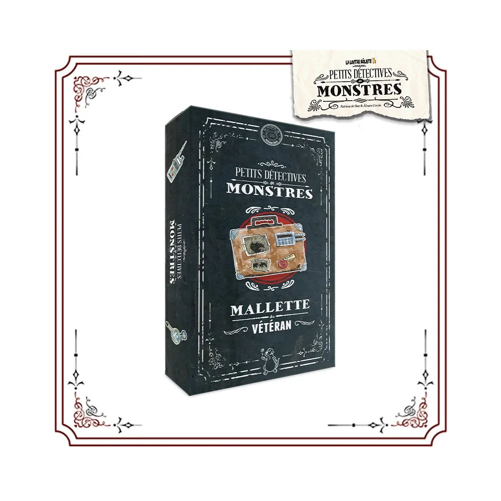 Petits Détectives de Monstres - Mallette du Vétéran n°1 (Cartes Gadgets et Monstres)