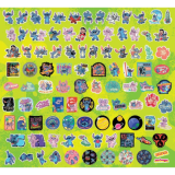 Lilo et Stitch - Set de 100 Autocollants Officiels Disney
