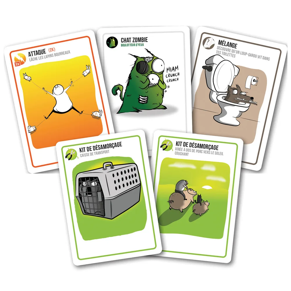 Exploding Kittens : NSFW Edition Rose