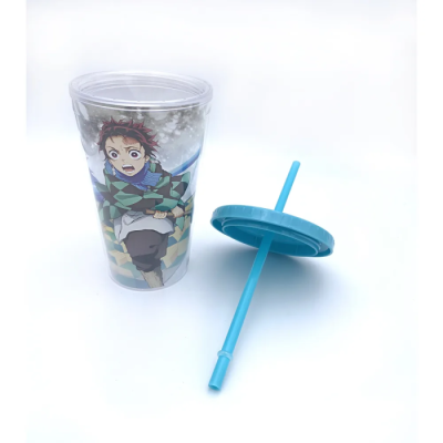 Demon Slayer - Gobelet Paille Tanjiro & Giyu - 473 ml