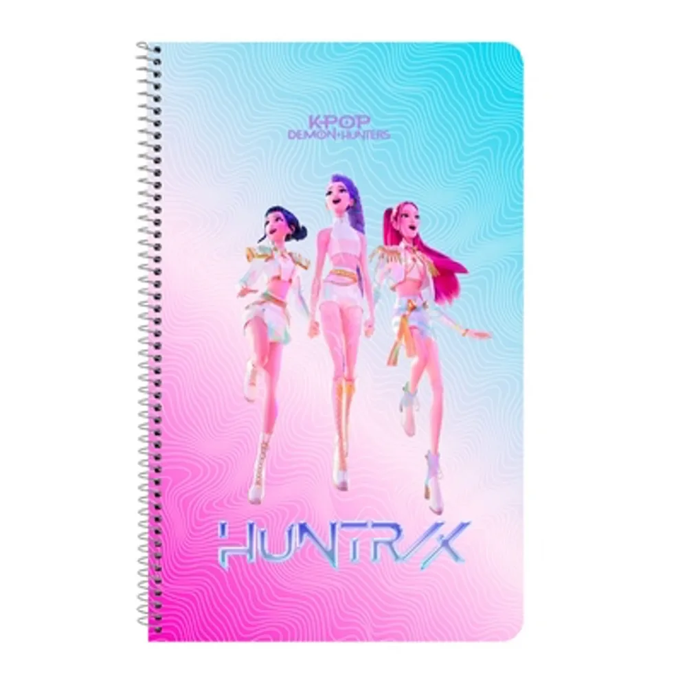 K-POP DEMON HUNTERS - Cahier A4 80 Feuilles