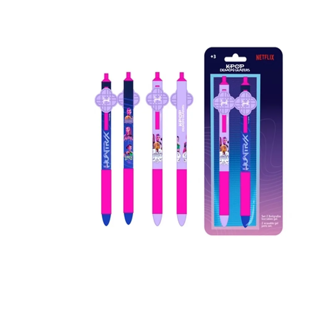 K-Pop Demon Hunters - Set de 2 Stylos-Bille