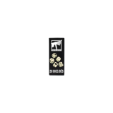 Warhammer Dice - Set de 20 dés ivoire