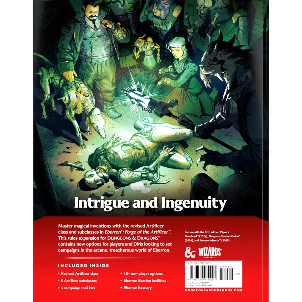 Dungeons & Dragons - Eberron: Forge of the Artificer