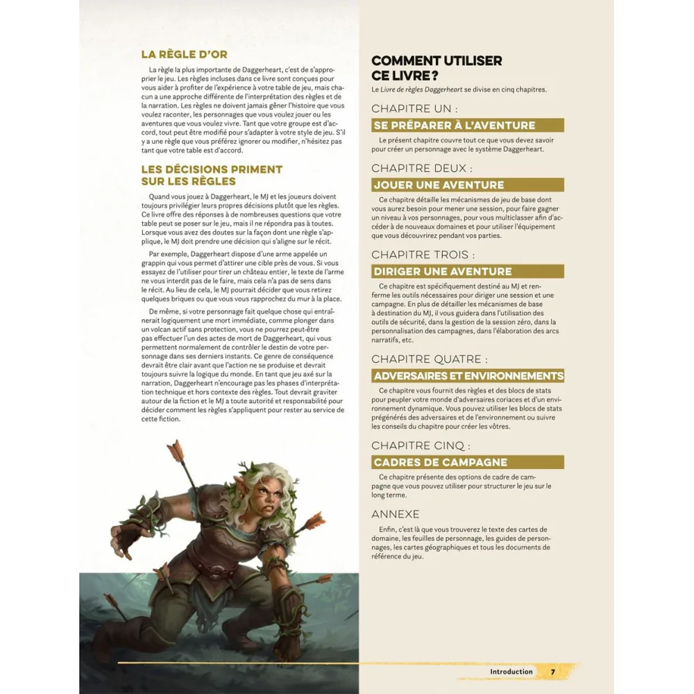 Daggerheart - Livre de base et cartes