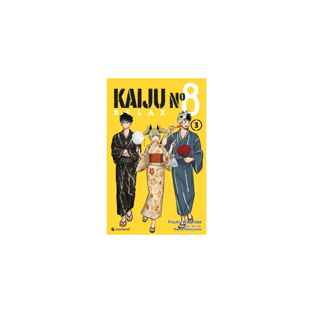 Kaiju n°8 Relax Tome 3