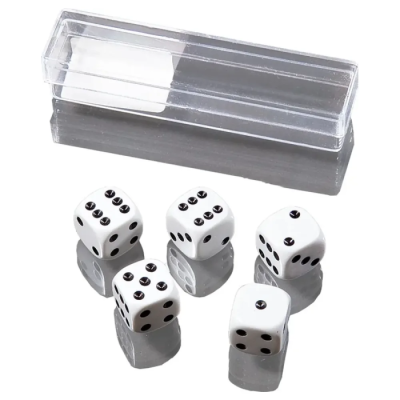 Set de 5 dés 16 mm Piatnik