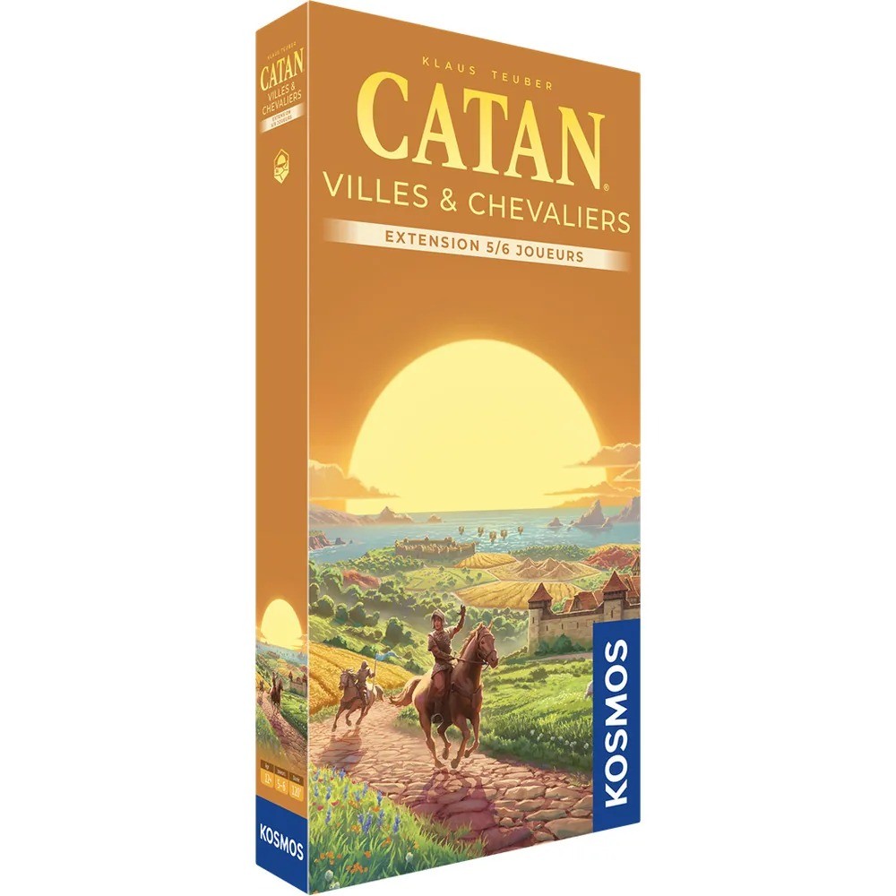CATAN : Villes et Chevaliers, extension 5-6 joueurs